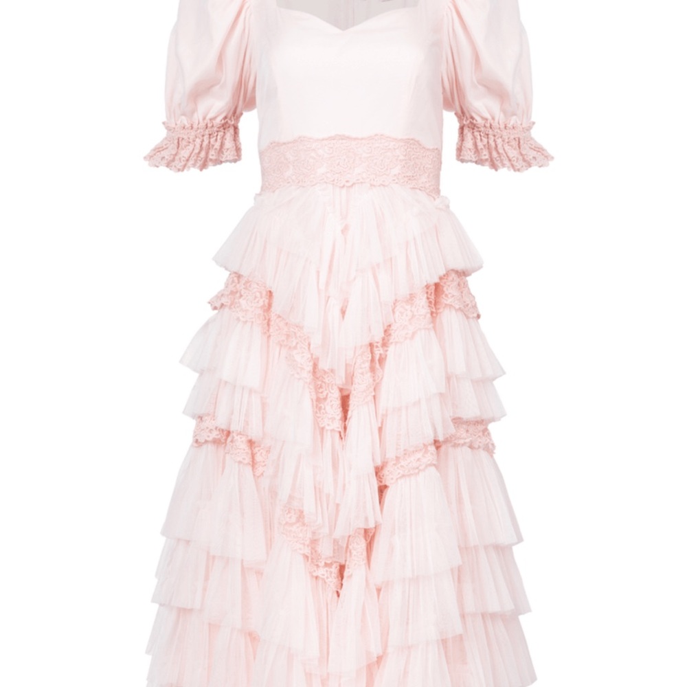 Jessa Kae beautiful pink dress 4x